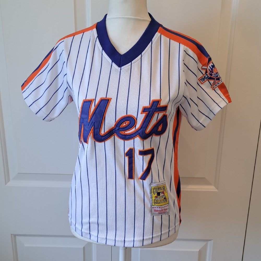 Mitchell & Ness Youth NY‎ Mets Keith Hernandez Throwback Anniversary Jersey S